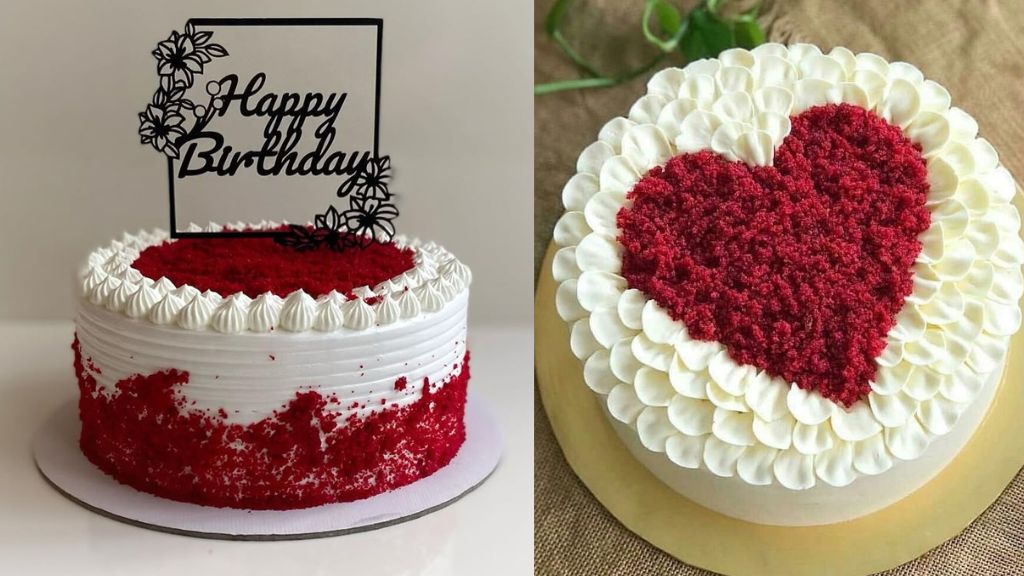Red Velvet Cake Design 1kg