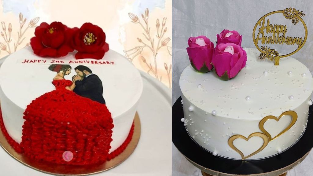 Wedding Anniversary Cake Design