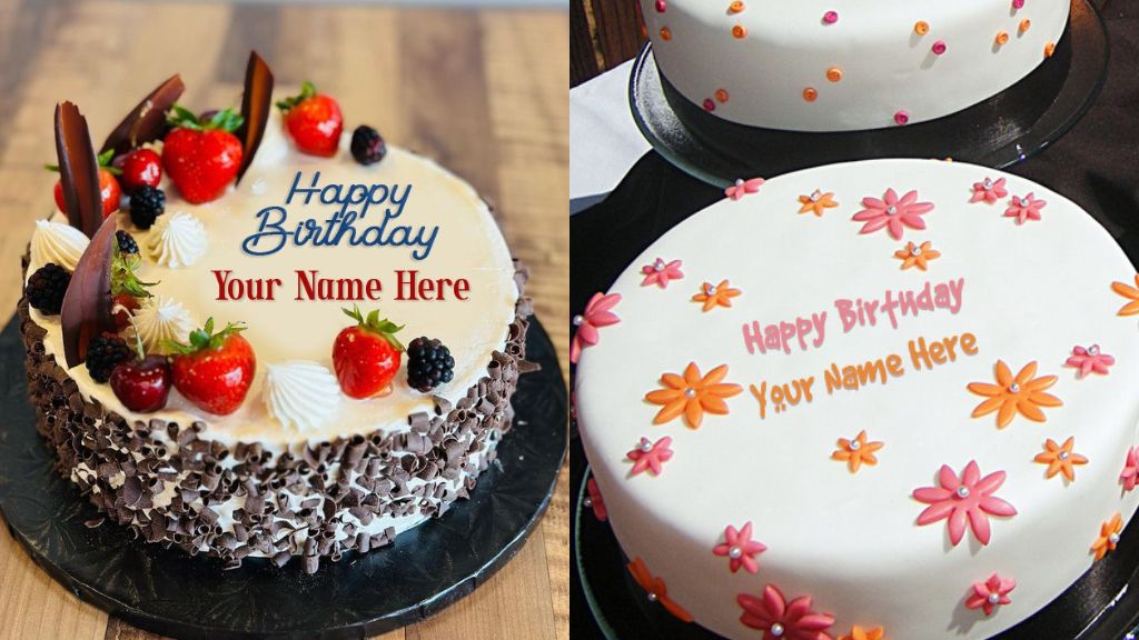 Birthday Cake Photo With Name
