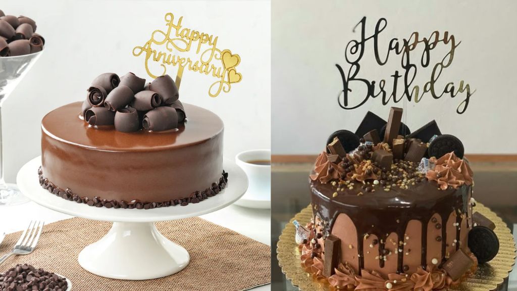 Birthday Chocolate Cake Design