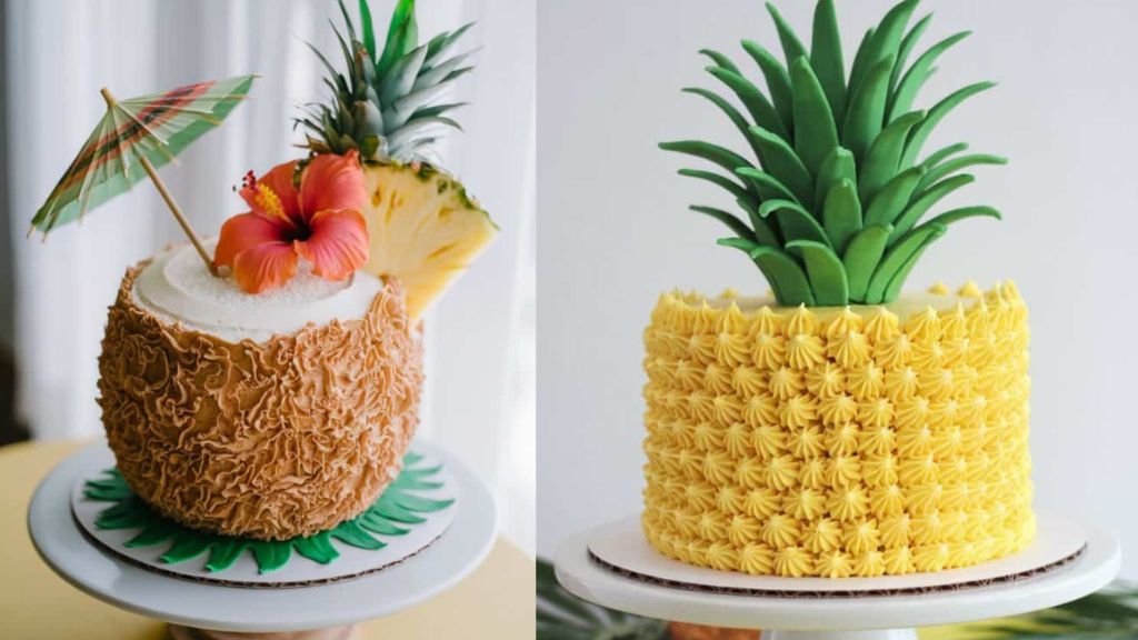 Pineapple Cake Design for Birthday