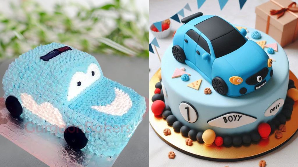 4 Years Birthday Cake for Boy