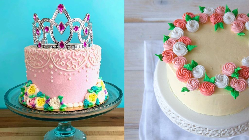 1 kg Chocolate Cake Design for Girl