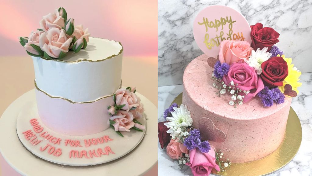 Simple Cake Design for Anniversary