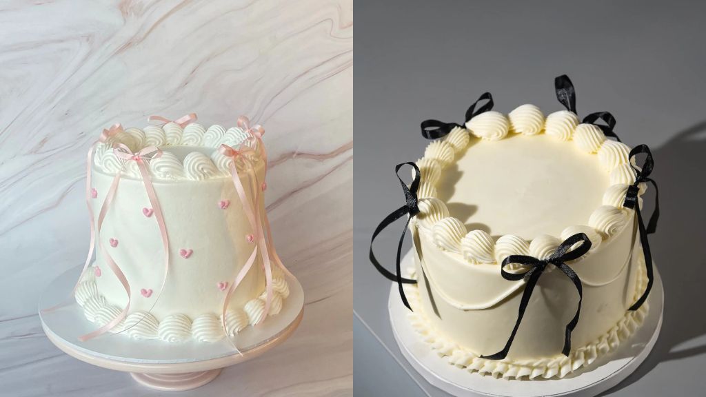 Simple Cake Design for Anniversary