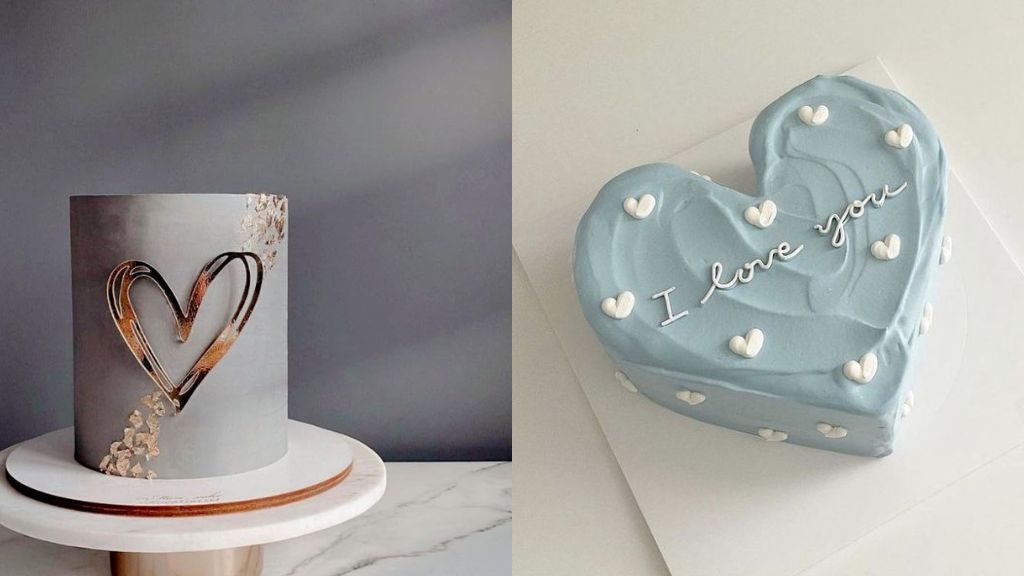 Simple Cake Design for Anniversary