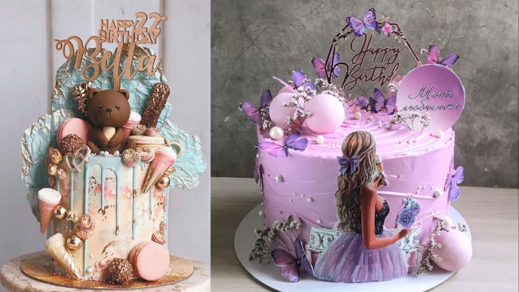 Fancy Cake Design for Girl