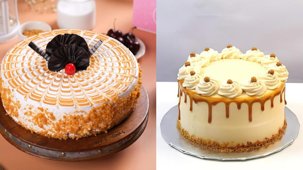 Butterscotch Cake ki Design