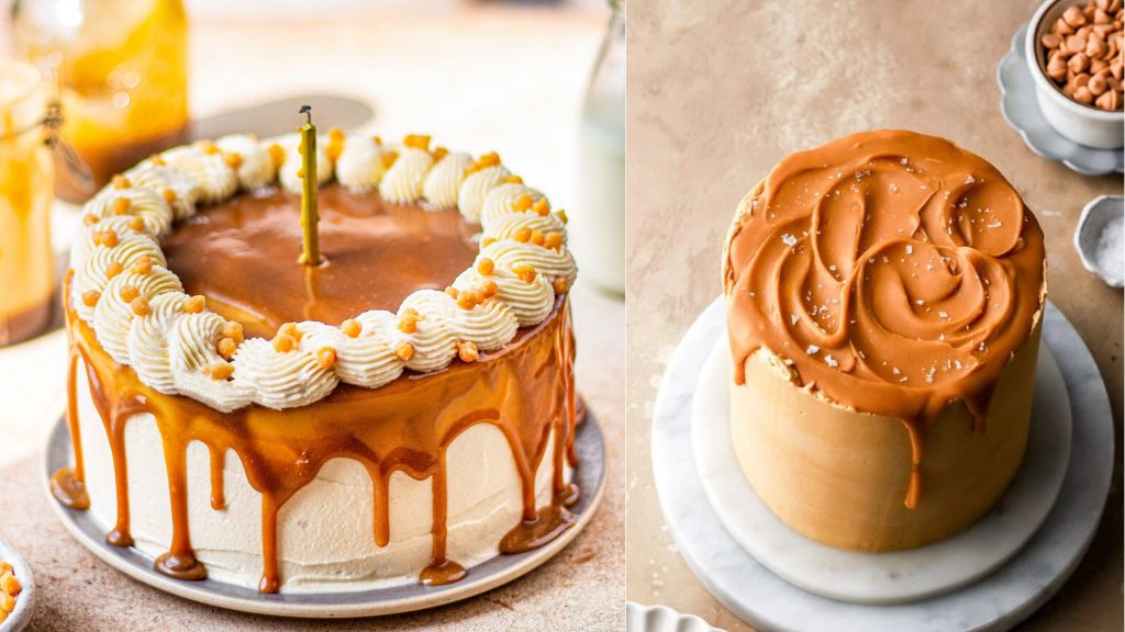 Butterscotch Cake ki Design