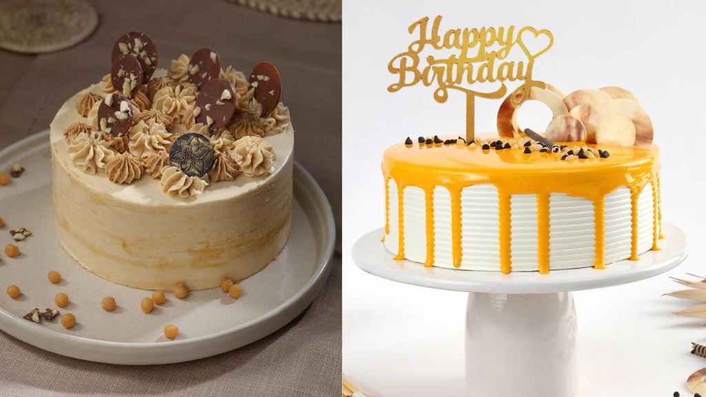 Butterscotch Cake ki Design