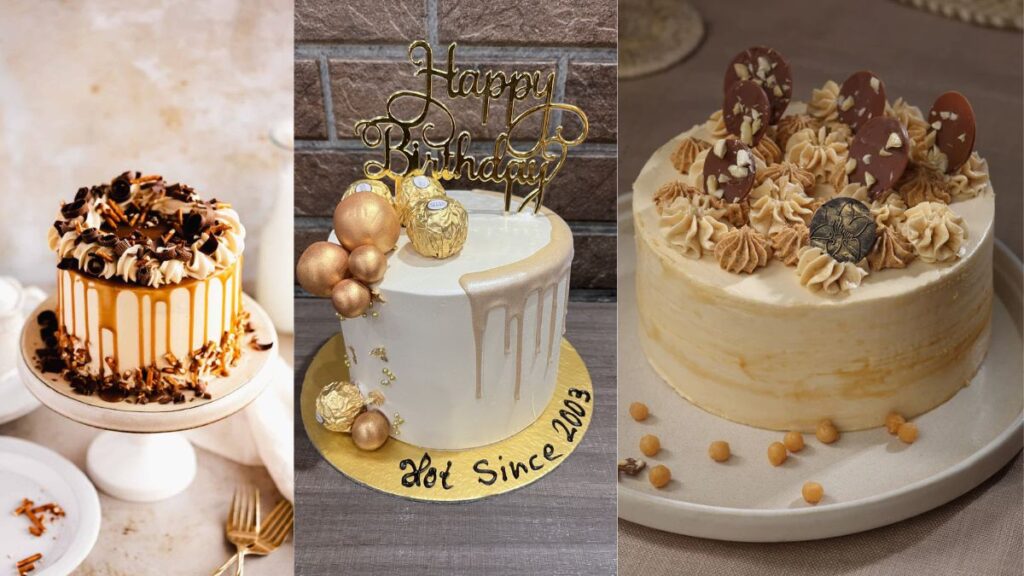 Butterscotch Cake ki Design