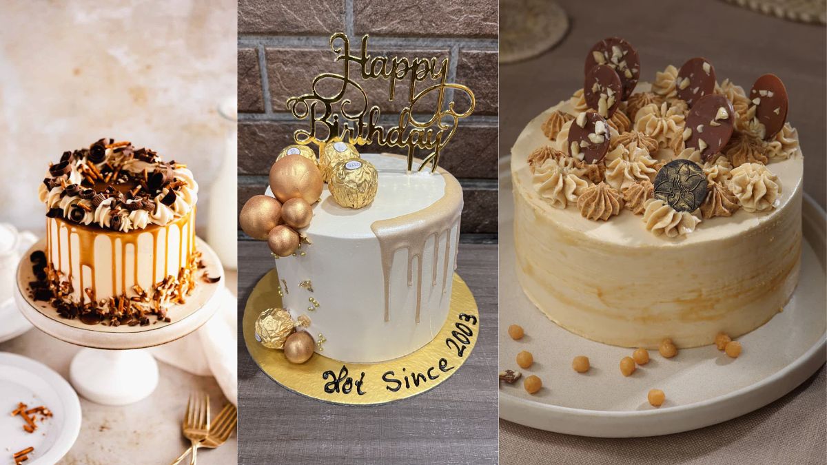 Butterscotch Cake ki Design