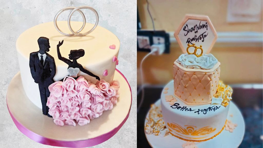Cake for Engagement Ceremony
