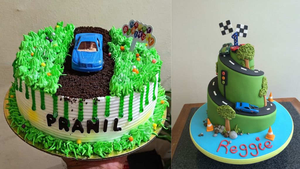 Half Birthday Cake for Boy