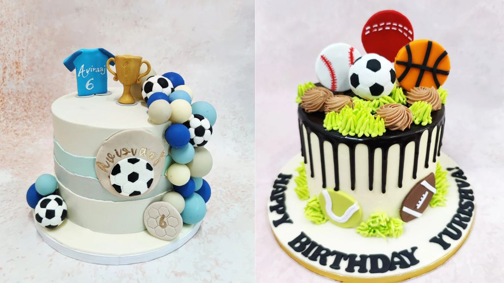 Half Birthday Cake for Boy