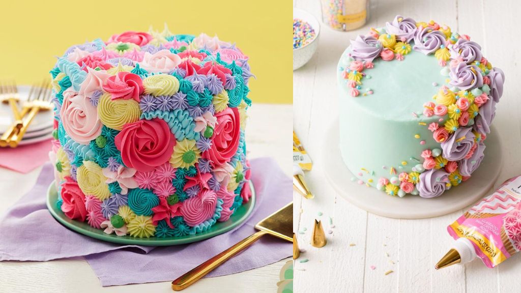 Flower Cake Design for Girl