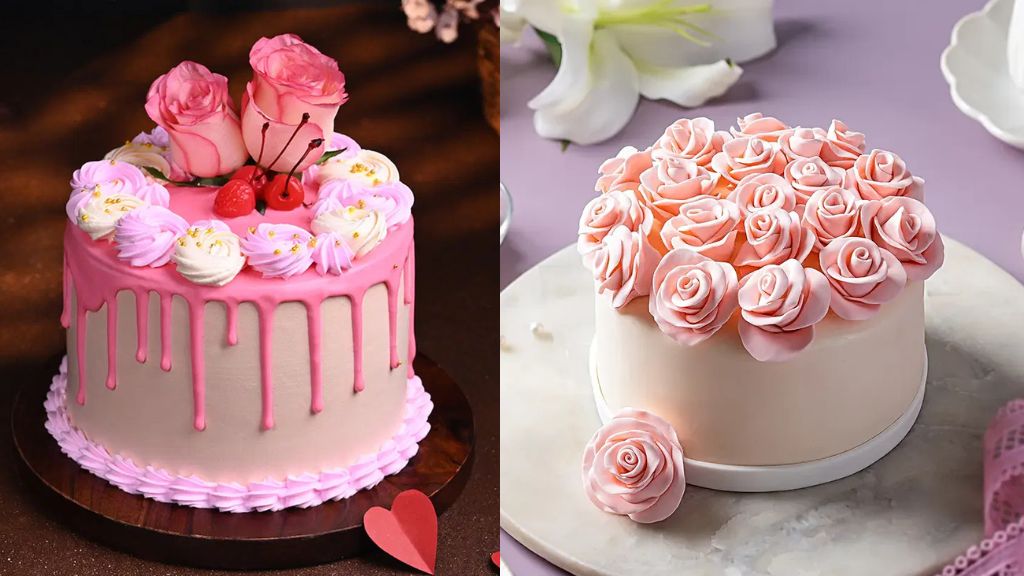Flower Cake Design for Girl