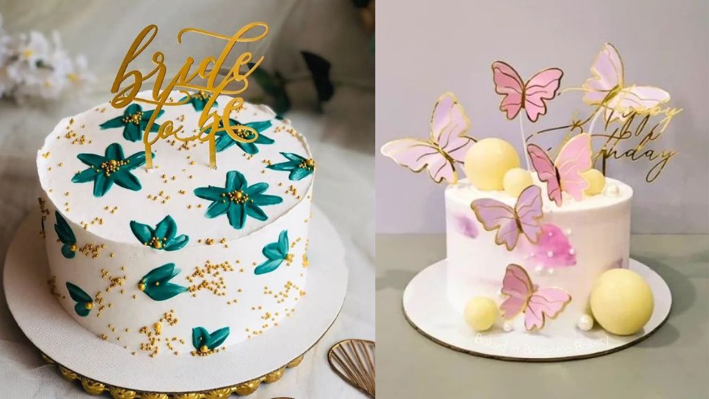 Vanilla Cake Design for Girl