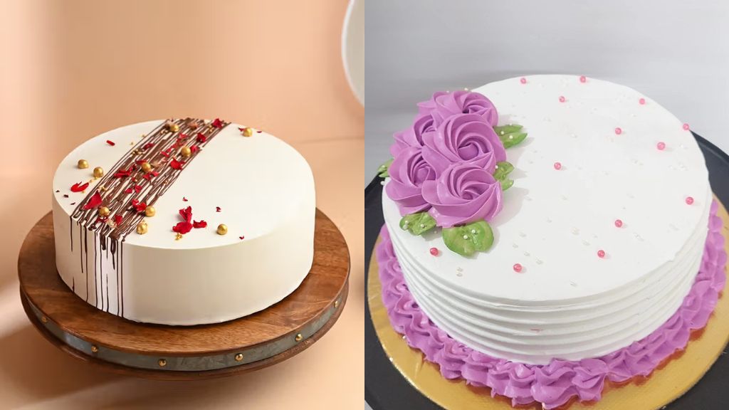 Vanilla Cake Design for Girl