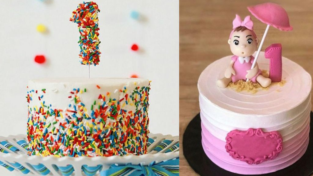 Vanilla Cake Design for Girl