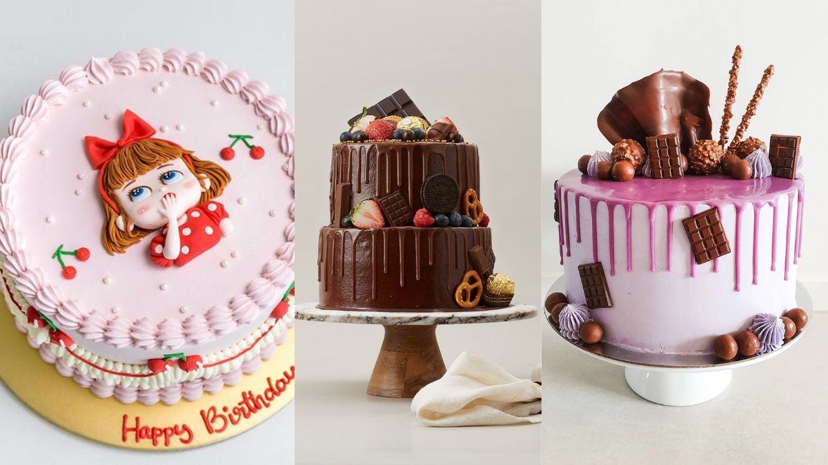 Vanilla Cake Design for Girl