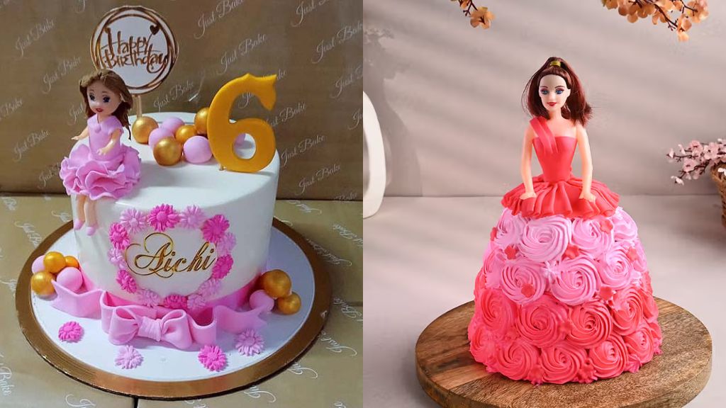 Doll Cake Design for Girl