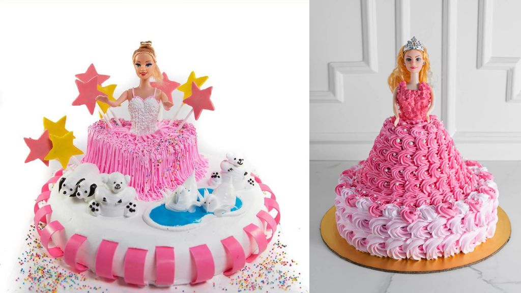 Doll Cake Design for Girl