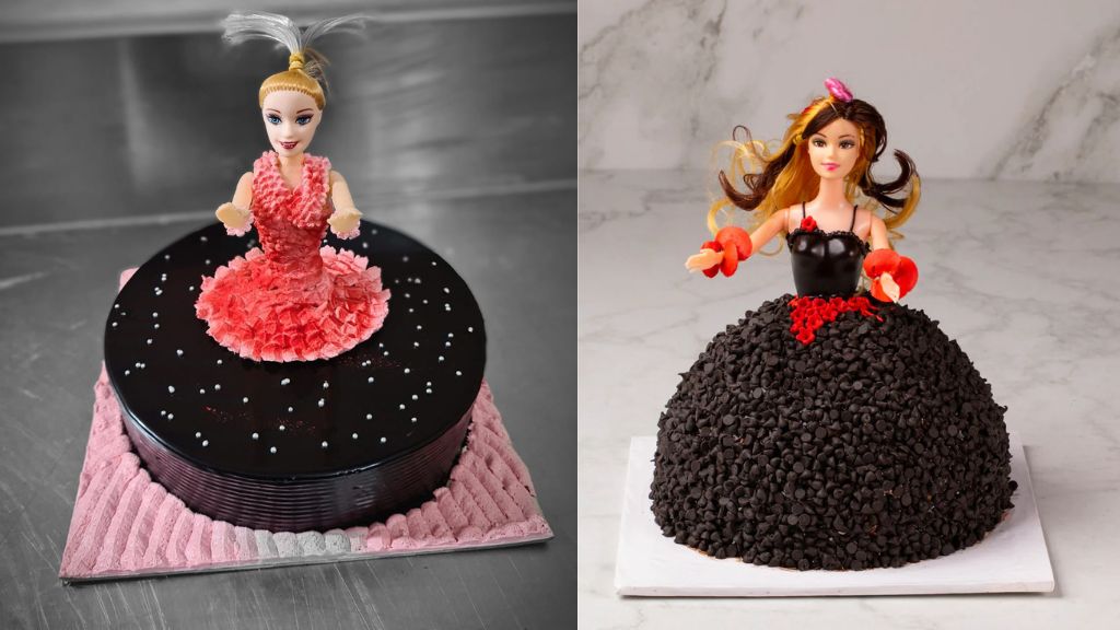 Doll Cake Design for Girl