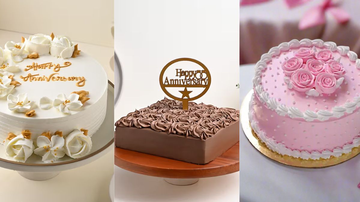 1 kg Anniversary Cake Designs