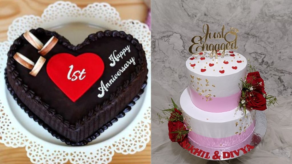 First Anniversary Cake Design