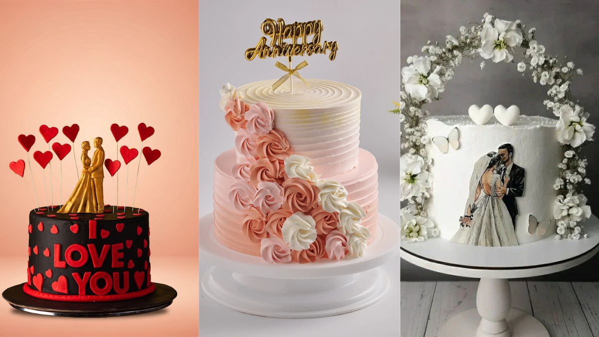 First Anniversary Cake Design