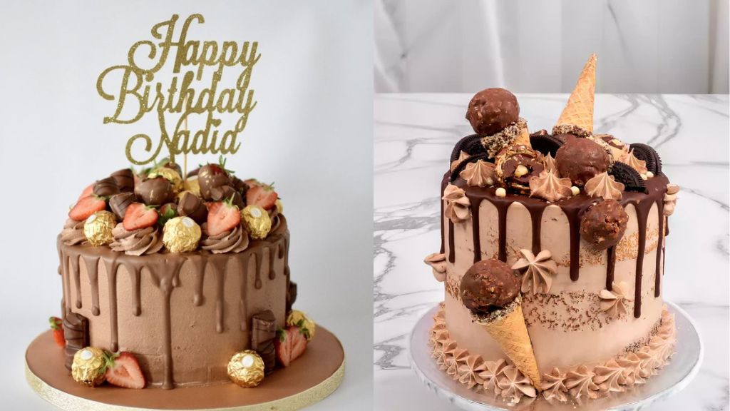 Chocolate Cake Design for Girls