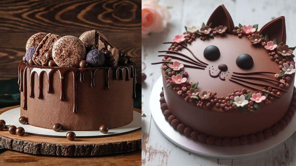 Chocolate Cake Design for Girls