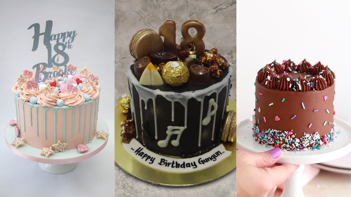 Chocolate Cake Design for Girls