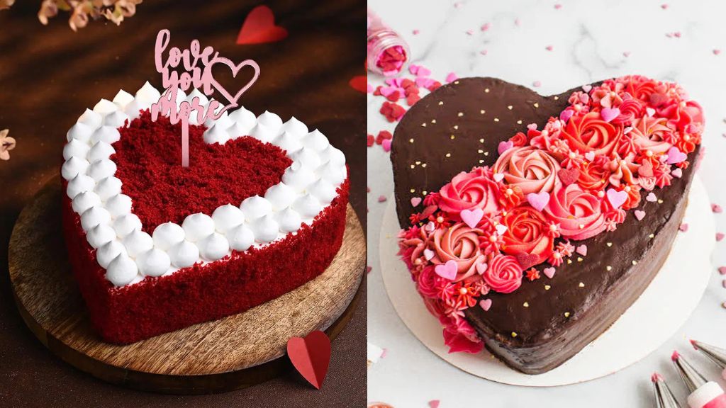 Simple Cake for Anniversary