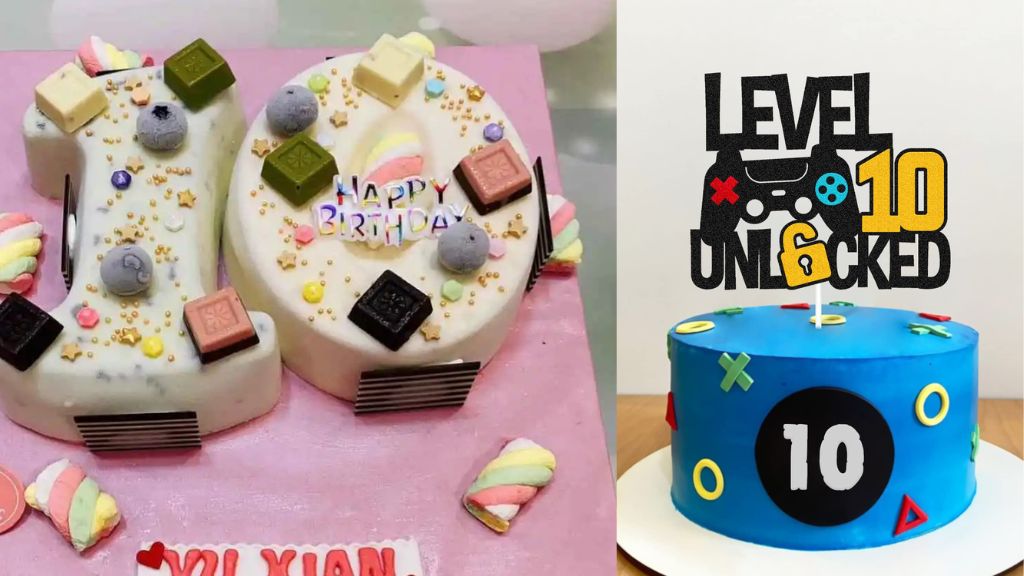 Birthday Cake for 10 Years Boys