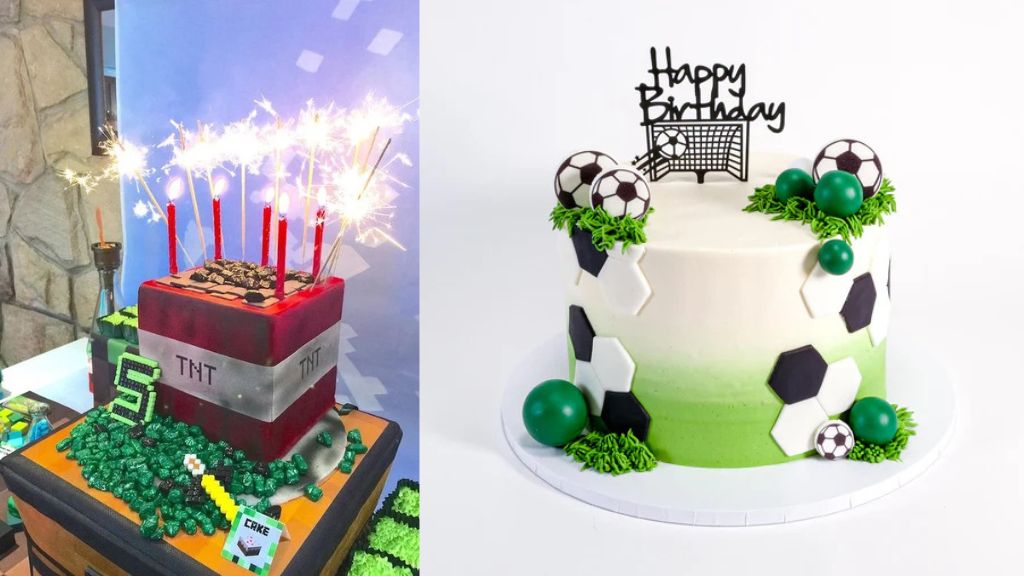 Birthday Cake for 10 Years Boys