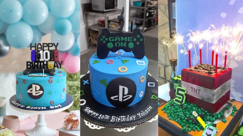 Birthday Cake for 10 Years Boys