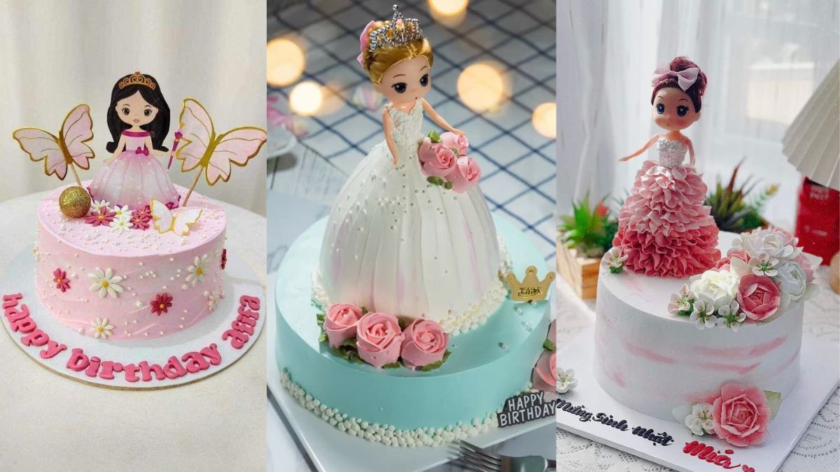 Doll Cake for Baby Girl
