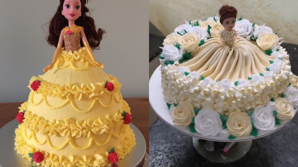 Doll Cake for Baby Girl