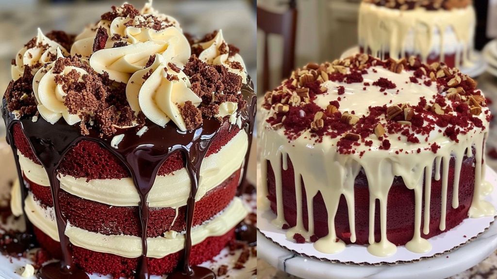 Red Velvet Cake Design 1kg