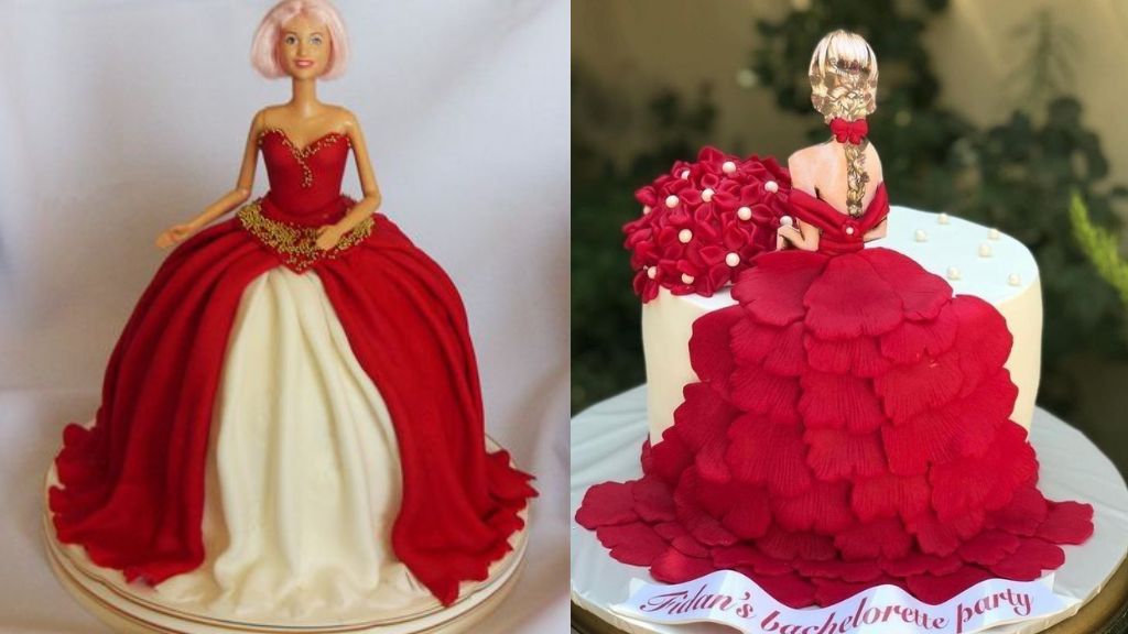 Doll Cake Design
